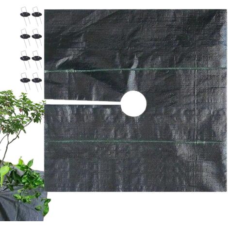 Tissu de jardin - toile anti - mauvaises herbes - housse de protection pour