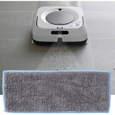 Tissu de Nettoyage pour Robot Laveur, Pièce de Rechange Compatible Braava Jet M6, Serpillière Humide