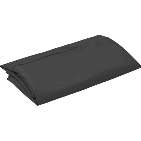 Tissu de remplacement pour parasol déporté, Robuste de Qualité, Anthracite 350 cm OIB9518E