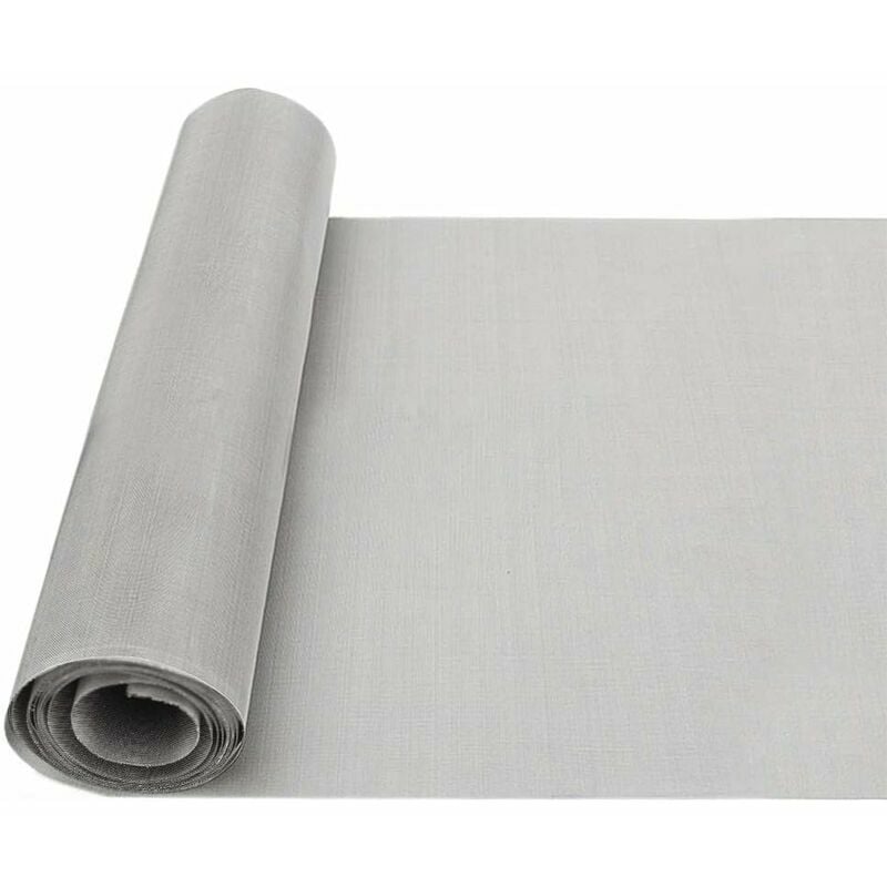 Choyclit - Tissu de Treillis Métallique 304 Filtration en Feuilles Filtre d'écran pour Filtration Dépoussiérage Séparation,120 Mesh, 30 x 100 cm