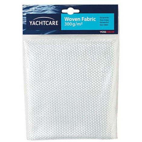 Tissu de verre roving 300g/m² – Idéal pour stratification résine polyester et époxy – Déformable pour projets nautiques et modélisme – Soloplast