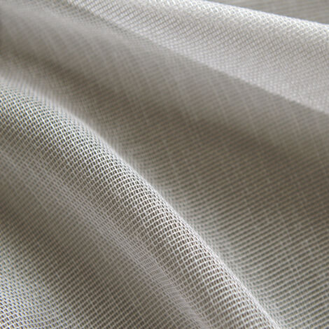 Tissu en étamine fantaisie Taupe 300 cm