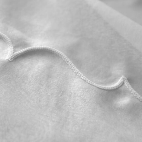 Tissu en voile sablé avec cornely Blanc 3 m