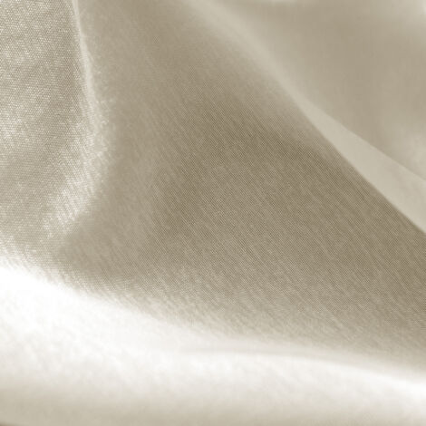 Tissu en voile uni et sablé Beige 3 m