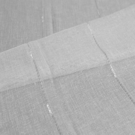 Tissu étamine fantaisie Blanc 300 cm
