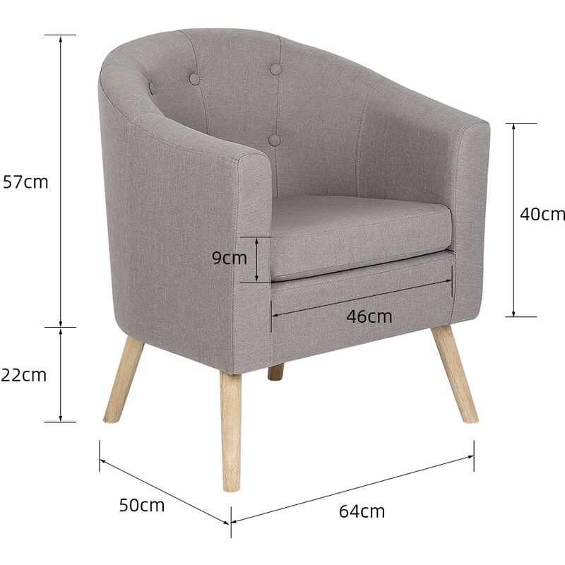 Tissu Fauteuil Salle A Manger Salon Bureau Reception Gris Design Scandinave 64cm X60cm X70cm Mo1y3hrovsvjabg1p8t404s925h 0001e8fzxnw8