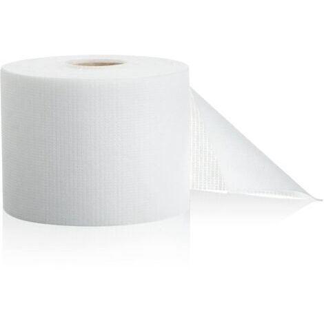 Tissu non tissé, blanc, 30 cm x 50 m, 1 rouleau Tissu polyester tissé, imperméable, pour la réparation des fissures dans les toitures