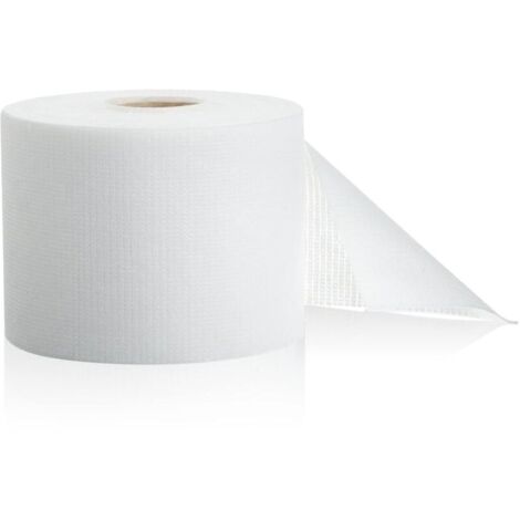 Tissu non tissé, blanc, 30 cm x 50 m, 1 rouleau Tissu polyester tissé, imperméable, pour la réparation des fissures dans les toitures