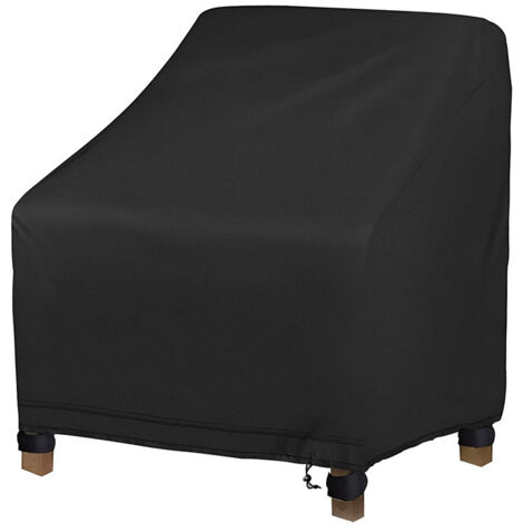Tissu Oxford 420D noir de haute qualité, 102 x 79 x 70 cm (une pièce)