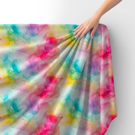 Tissu velours royal polyester à coudre – Motif abstrait – RDX2375