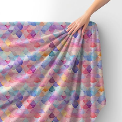 Tissu velours royal polyester à coudre – Motif abstrait – RDX3013