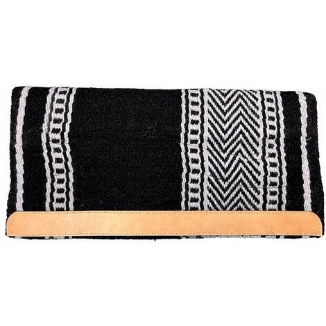 Tissu western Navajo et tapis de selle en laine