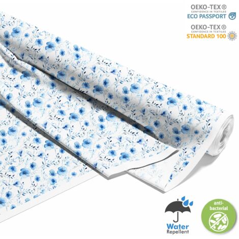 TISSUS DÉCORATIFS D'EXTÉRIEUR OXFORD - Fleurs - DX2023