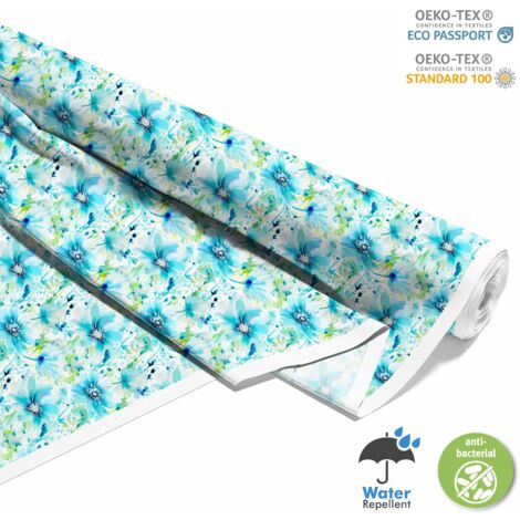 TISSUS DÉCORATIFS D'EXTÉRIEUR OXFORD - Fleurs - DX2047