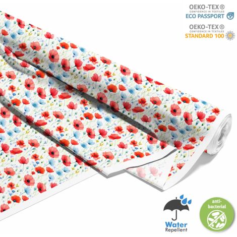 TISSUS DÉCORATIFS D'EXTÉRIEUR OXFORD - Fleurs - DX2054