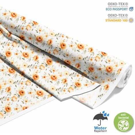 TISSUS DÉCORATIFS D'EXTÉRIEUR OXFORD - Fleurs - DX2164