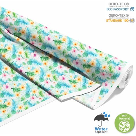TISSUS DÉCORATIFS D'EXTÉRIEUR OXFORD - Fleurs - DX2177