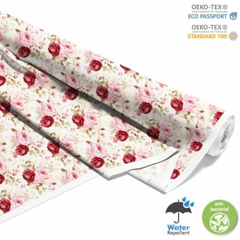 TISSUS DÉCORATIFS D'EXTÉRIEUR OXFORD - Fleurs - DX2181