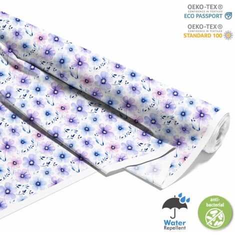 TISSUS DÉCORATIFS D'EXTÉRIEUR OXFORD - Fleurs - DX2184