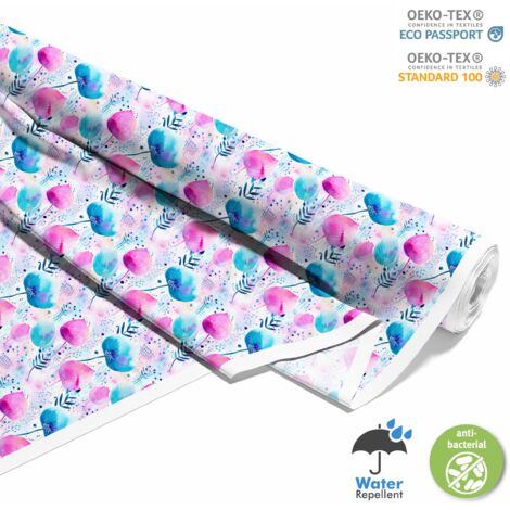 TISSUS DÉCORATIFS D'EXTÉRIEUR OXFORD - Fleurs - DX2197