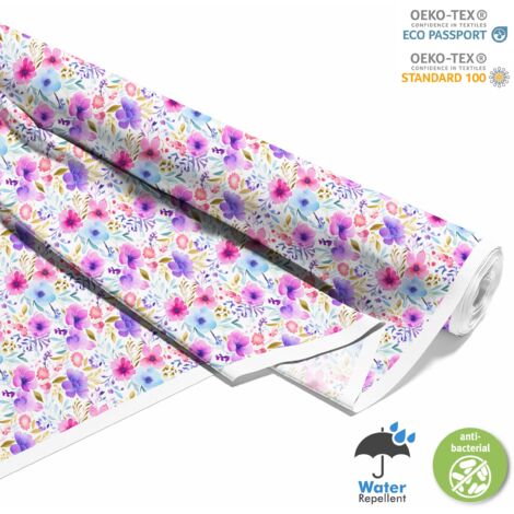 TISSUS DÉCORATIFS D'EXTÉRIEUR OXFORD - Fleurs - DX2236