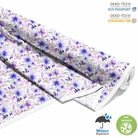 TISSUS DÉCORATIFS D'EXTÉRIEUR OXFORD - Fleurs - DX2312
