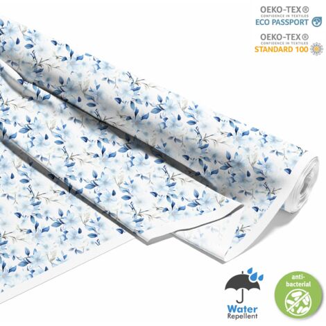 TISSUS DÉCORATIFS D'EXTÉRIEUR OXFORD - Fleurs - DX2381