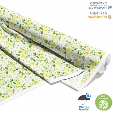 TISSUS DÉCORATIFS D'EXTÉRIEUR OXFORD - Fleurs - DX2454