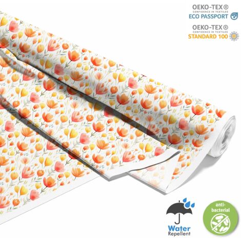 TISSUS DÉCORATIFS D'EXTÉRIEUR OXFORD - Fleurs - DX2482