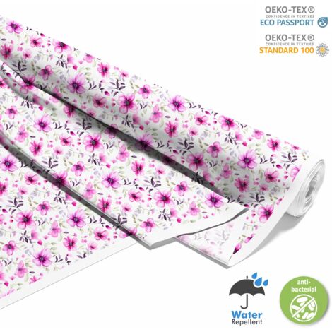 TISSUS DÉCORATIFS D'EXTÉRIEUR OXFORD - Fleurs - DX2513