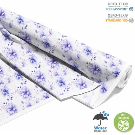 TISSUS DÉCORATIFS D'EXTÉRIEUR OXFORD - Fleurs - DX2535