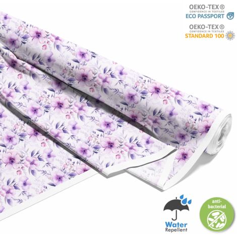 TISSUS DÉCORATIFS D'EXTÉRIEUR OXFORD - Fleurs - DX2644