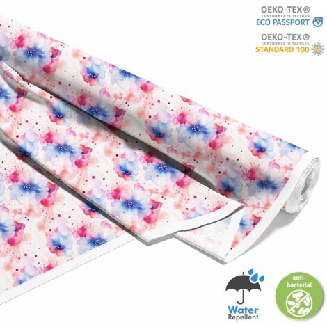 TISSUS DÉCORATIFS D'EXTÉRIEUR OXFORD - Fleurs - DX2691