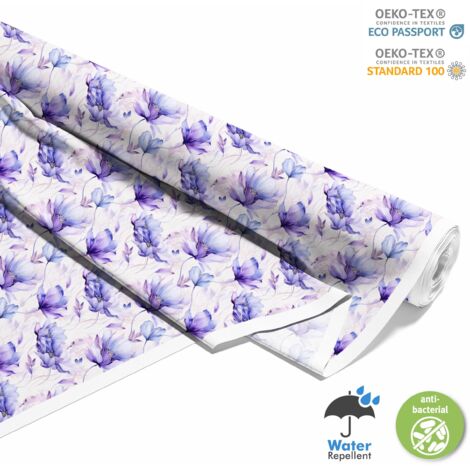 TISSUS DÉCORATIFS D'EXTÉRIEUR OXFORD - Fleurs - DX2730