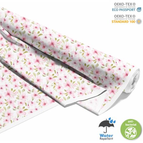 TISSUS DÉCORATIFS D'EXTÉRIEUR OXFORD - Fleurs - DX2746
