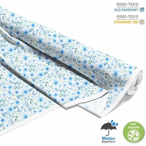 TISSUS DÉCORATIFS D'EXTÉRIEUR OXFORD - Fleurs - DX2878