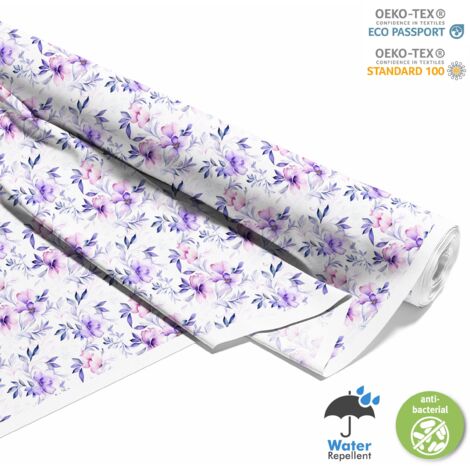 TISSUS DÉCORATIFS D'EXTÉRIEUR OXFORD - Fleurs - DX2894