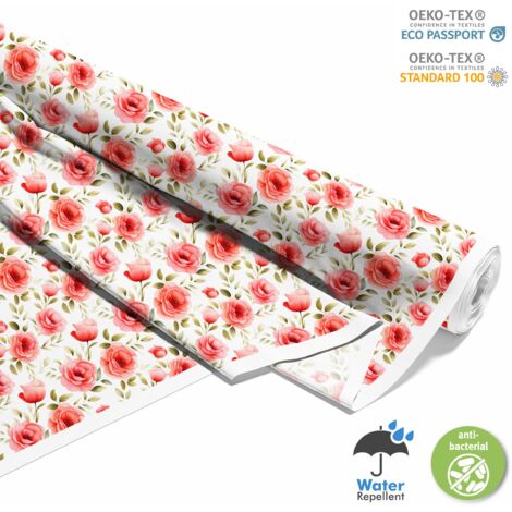 TISSUS DÉCORATIFS D'EXTÉRIEUR OXFORD - Fleurs - DX2909