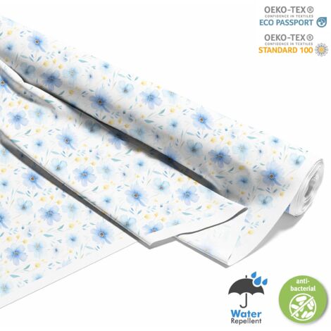 TISSUS DÉCORATIFS D'EXTÉRIEUR OXFORD - Fleurs - DX2924