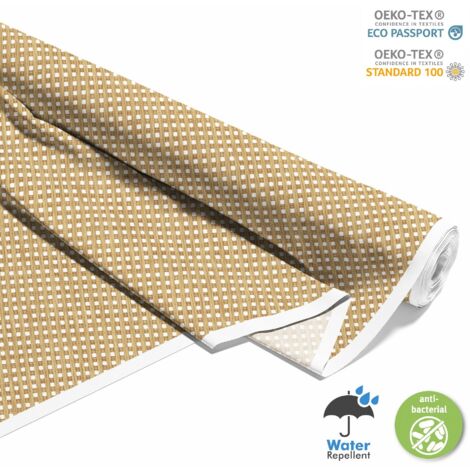 TISSUS DÉCORATIFS D'EXTÉRIEUR OXFORD - motif clôture en bois