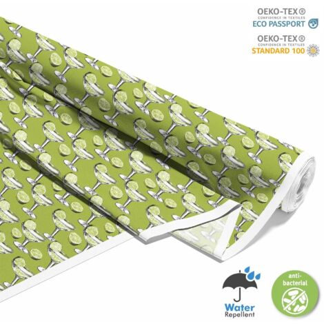 TISSUS DÉCORATIFS D'EXTÉRIEUR OXFORD - Motif Cocktail  DX8697