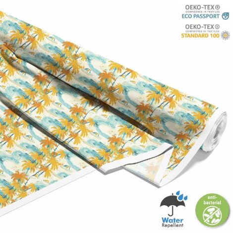 TISSUS DÉCORATIFS D'EXTÉRIEUR OXFORD - motif été  DX8943