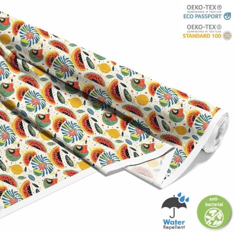 TISSUS DÉCORATIFS D'EXTÉRIEUR OXFORD - motif été  DX8968