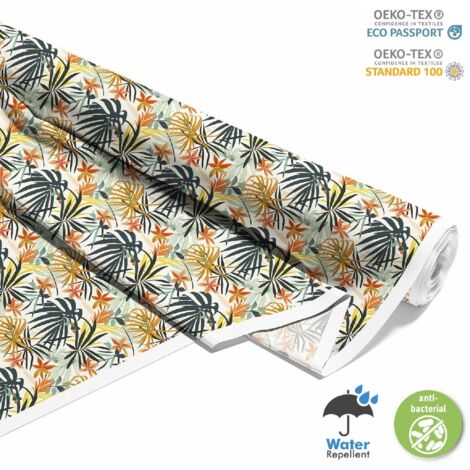 TISSUS DÉCORATIFS D'EXTÉRIEUR OXFORD - motif été  DX9015