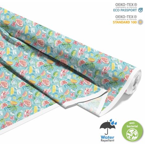 TISSUS DÉCORATIFS D'EXTÉRIEUR OXFORD - motif été  DX9255