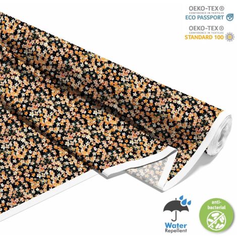 TISSUS DÉCORATIFS D'EXTÉRIEUR OXFORD - Motif Fleurs I DX5205