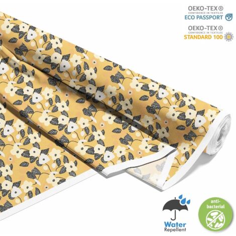 TISSUS DÉCORATIFS D'EXTÉRIEUR OXFORD - Motif Fleurs I DX5244