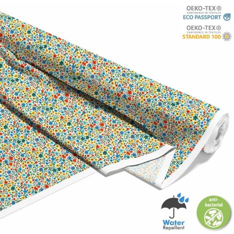 TISSUS DÉCORATIFS D'EXTÉRIEUR OXFORD - Motif Fleurs I DX5284