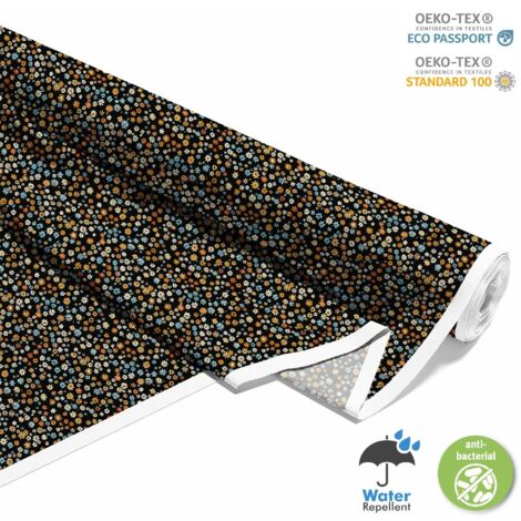 TISSUS DÉCORATIFS D'EXTÉRIEUR OXFORD - Motif Fleurs I DX5287