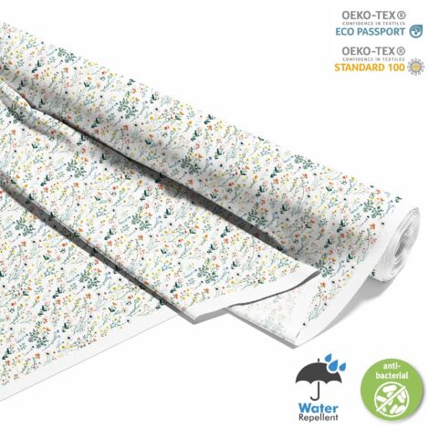 TISSUS DÉCORATIFS D'EXTÉRIEUR OXFORD - Motif Fleurs I DX5356